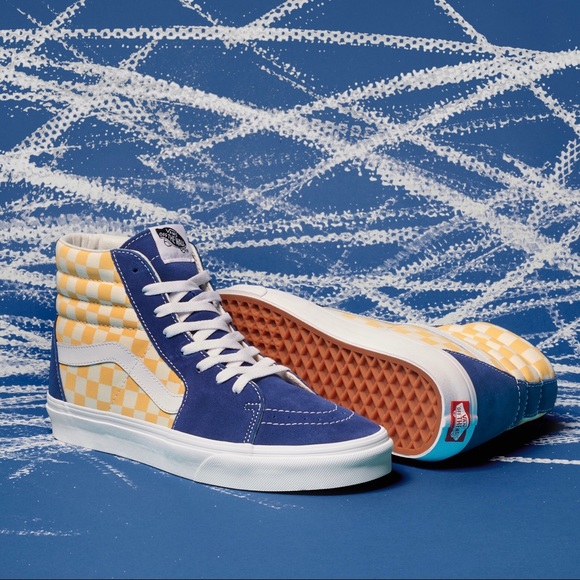 vans sk8 hi bmx checkerboard